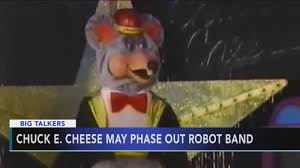 Arguably the worst offenders are the early portrait bots from the late '70s as well as the. Chuck E Cheese To Phase Out Robot Band 6abc Philadelphia