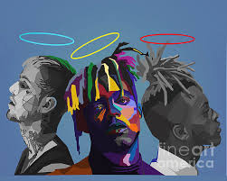 This application displays a large collection of wallpaper images about rap hip hop wallpapers that you can get for free. Lil Peep Xxxtentacion Juice Wrld Rapper Art Galaxy S7 Case For Sale By Pdart