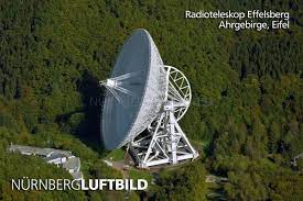 Das radioteleskop effelsberg ist ein radioteleskop im eifelteil ahrgebirge. Radioteleskop Effelsberg Ahrgebirge Eifel Luftaufnahme