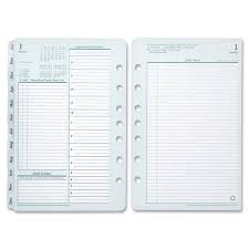 Franklin Covey Original Dated Daily Planner Refill January December 4 1 4 X 6 3 4 2017 Walmart Com Refillable Planner Daily Planner Refills Classic Planner