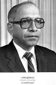 PORTRAIT OF MR C V DEVAN NAIR, THE THIRD PRESIDENT OF THE …