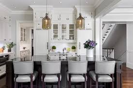 With a warm yet industrial vibe, the kanisha kitchen island with 2 stool set will add an upscale elegance and organization to your kitchen or dining area. 20 Polished Kitchens With Striking Black Kitchen Islands Dark Kitchen Island Trend