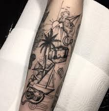 Bored panda has a compiled list of some of the best travel tattoos out there to give you some ideas if you're looking for alternative ways to immortalize your lust for new experiences. Watercolor Tattoos