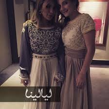 صور أصالة وابنتها شام تتألقان بالقفطان المغربي موقع ليالينا Dresses With Sleeves Fashion Dresses