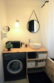 Meuble De Salle De Bain En Bois Astuces Gain De Place Miroir Cabine Pin Mach Amenager Petite Salle De Bain Idee Salle De Bain Meuble De Salle De Bain