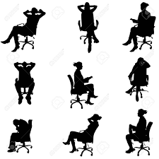 Maybe you would like to learn more about one of these? Vector Siluetas De Personas Sentadas En Una Silla Ilustraciones Vectoriales Clip Art Vectorizado Libre De Derechos Image 29541943