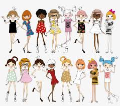 5 x 7 inches 8.5 x 11. Fashion Clipart Fashion Paris Cute Fashion Drawings Girls Transparent Png 2385x2133 Free Download On Nicepng