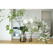 キッチン カウンターキッチン ホルムガード 花のある生活 ドウダンツツジ などのインテリア実例 2017 08 10 11 35 24 roomclip ルームクリップ リビング 花 グリーン インテリア リビング インテリア グリーン