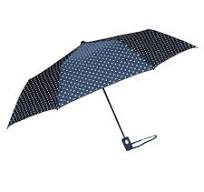 POLKA DOT AUTO OPEN FASHION MATE FOLDING UMBRELLA