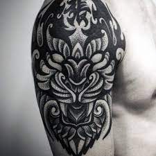 40 Tribal Tiger Tattoo Designs For Men Big Cat Ink Ideas Tribal Tiger Tattoo Half Sleeve Tattoos Color Tiger Tattoo Design