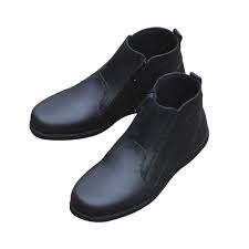 Jual Sepatu Pria Boots Kasual Slip On Bradley Levin Zipper Kulit