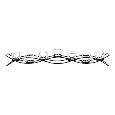See more ideas about candle holders, metal candle holders, wrought iron candle holders. Black Metal Multi Tealight Holder 75cm 36538 Homeware Candle Holders Lanterns Gainsborough Giftware Ltd