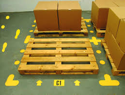 Floor Markings In Use In 2019 Warehouse Shelving