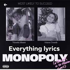 I cried enough tears to see my own reflection in them and then it was clear i can't deny, i really miss him to think that i was wrong i gues Everything Lyrics Ariana Grande Victoria Monet Monopoly Ariana Grande Yeah Victoria Monet I Ve Been On A Roll Where You Been Real Protective With My Soul Where You Been Is Your Gps
