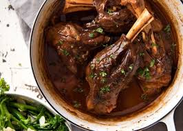 Port Braised Lamb Shanks Recipe Braised Lamb Shanks Slow Cooked Lamb Shanks Lamb Shanks