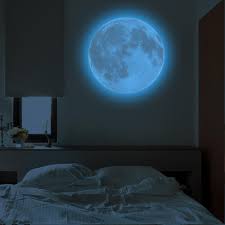 Choose from thousands of designs or make your own today! Buy Online 40cm Luminous Wall Stickers For Kids Room Round Moon Shape Night Glow Stickers Wall Decal 3d Wall Sticker Living Room Home Decor Alitools
