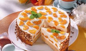 Mandarinentorte Mit Krokant Rezept Kuchen Und Torten Rezepte Kuchen Und Torten Kuchen Ohne Zucker Und Mehl