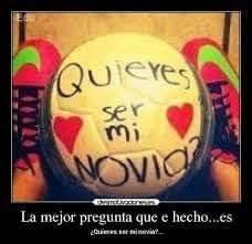 La Mejor Pregunta Que E Hecho Es Quieres Ser Mi Novia Frases De Futbol Frases Motivadoras De Futbol Frases Bonitas De Futbol