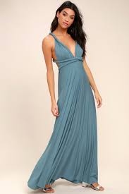 Tricks Of The Trade Slate Blue Maxi Dress Boho Maxi Dress Red Dress Maxi Maxi Dress