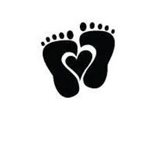 Baby Feet Heart Digital File Svg Png Jpg Cricut Etsy In 2020 Creative Baby Shower Baby Feet Baby Shower Gift Bags
