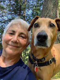 You're not a coonhound owner if you don't go traipsing around the woods for  45 minutes and let him track and bay his heart out😂🐾