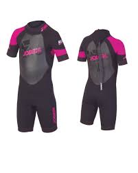 jobe progress rebel shorty pink 2 5 2 child wetsuit