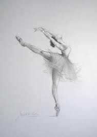 Lipsa comentarii pentru frumoasa balerina. Original Pencil Drawing 12 X 8 On White Paper Of Ballerina By Ewa Gawlik Ballet Drawings Drawings Ballerina Art