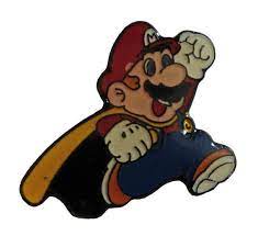 Nintendo Super Mario World Vintage Video Game Enamel Pin Tie Hat Pinback Nes Snes Super Mario World Vintage Video Vintage Video Game