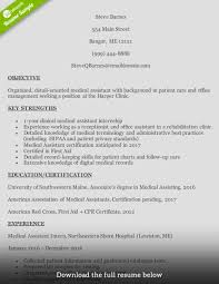 How To Write A Medical Assistant Resume With Examples