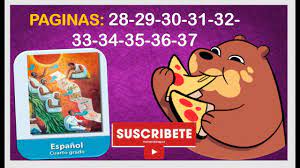 Libro completo de español cuarto grado en digital, lecciones, exámenes, tareas. Respuestas Libro Espanol Cuarto Grado Primaria Sep Paginas 28 29 30 31 32 33 34 35 36 37 Youtube