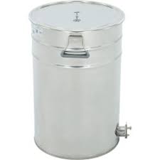 Stainless steel settling tank 70 l / ~100 kg, stainless ...