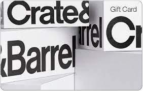 Последние твиты от crate and barrel (@crateandbarrel). Crate Barrel Universal 50 Gift Card Crate Barrell 50 Best Buy