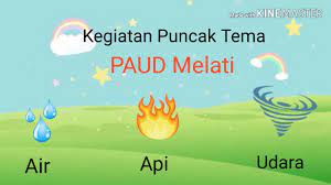 Kegiatan pembelajaran tk a tema. Kegiatanpaud Eksperimen Sederhana Kegiatan Paud Melati Tema Air Api Dan Udara Youtube
