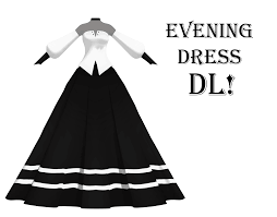 MMD) TDA Evening Dress (DL 60 point) by Fghostly on DeviantArt