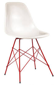 Dekoin Dekoratif Sandalye Beyaz Kirmizi Ayakli Evmanya Com Sandalye Ev Dekorasyonu Koltuklar