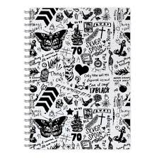 James corden and the members of one direction play a game to see who will be getting a new tattoo live on the show.subscribe to the late late show channel. One Direction Tattoos Notebook Fun Cases