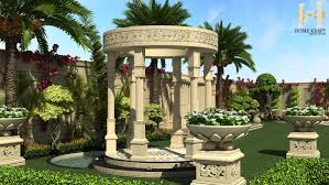 Check Out This Behance Project Garden Design Classic Style Https Www Behance Net Gallery 45296127 Garde Boundary Walls Classic House Design Garden Design