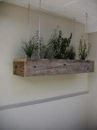 This is the perfect way of having many different plants, but keeping them all in one place if you don't have the space or desire to fill your entire house with them. Herb Garden Inspiration Ideas Over 50 Pots Planters And Containers Bystephanielynn Hanging Herb Garden Garden Inspiration Ideas Hanging Herbs