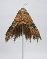 Japanese Rain Hat 20thc Raincoat Monogram Drawing Clothes How To Wear