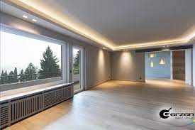 By titus grimes 06 feb, 2021 post a comment. Abgehangte Decke In Einem Modernen Wohnzimmer Wandnischen Mit Indirekter Beleuchtung Trendiges Beleuchtung Wohnzimmer Decke Wandnischen Modernes Wohnzimmer