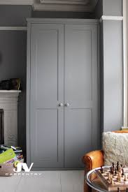 Fitted Wardrobe With Shaker Doors This Alcove Wardrobe Made In Line With Existing Picture R Alcove Wardrobe Bedroom Built In Wardrobe Fitted Bedroom Furniture
