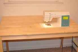 Diy Sewing Table Plans Diy Sewing Table Sewing Table Sewing Room Inspiration