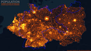 The area is very popular with polish, slovak and czech outdoors enthusiasts, but is still fairly unknown in the west. Population Map Germany Poland Netherlands Belgium Czechia Slovakia Luxembourg Mapporn