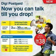 Some of the features are not applicable. Wts Digi Postpaid 38 34gb Data Unlimited Calls