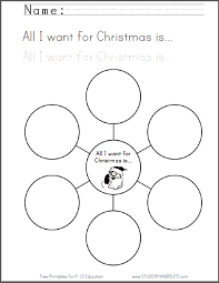 All I Want For Christmas Is Bubble Chart For Kids Free