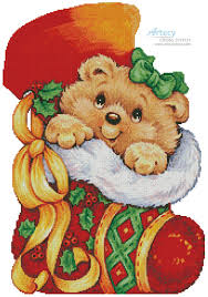 The illustration is available for download in high resolution quality up. Artecy Cross Stitch Teddy Christmas Stocking Cross Stitch Pattern To Print Online
