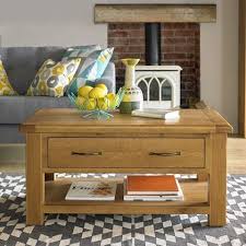 Some coffee tables also come with drawers or storage boxes that would allow you to. Hereford Saxon Oak Coffee Table With Drawers John Long Furniture Centre