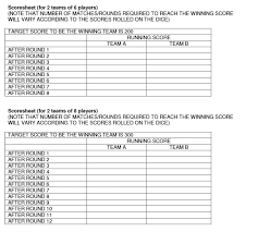 Sample Pinochle Score Sheet. sample phase 10 score sheet template ...