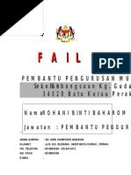 Pembantu pengurusan murid pendidikan prasekolah. Fail Meja Ppm Prasekolah
