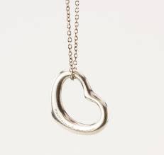 Our beautiful collection of diamond key pendants and diamond key necklaces features simple and intricate designs at all price points. Tiffany Co Sterling Silver Elsa Peretti Heart Pendant Penny Pincher Boutique
